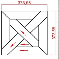 ДУБ №9-70 МОДУЛЬНЫЙ ПАРКЕТ LAB ARTE